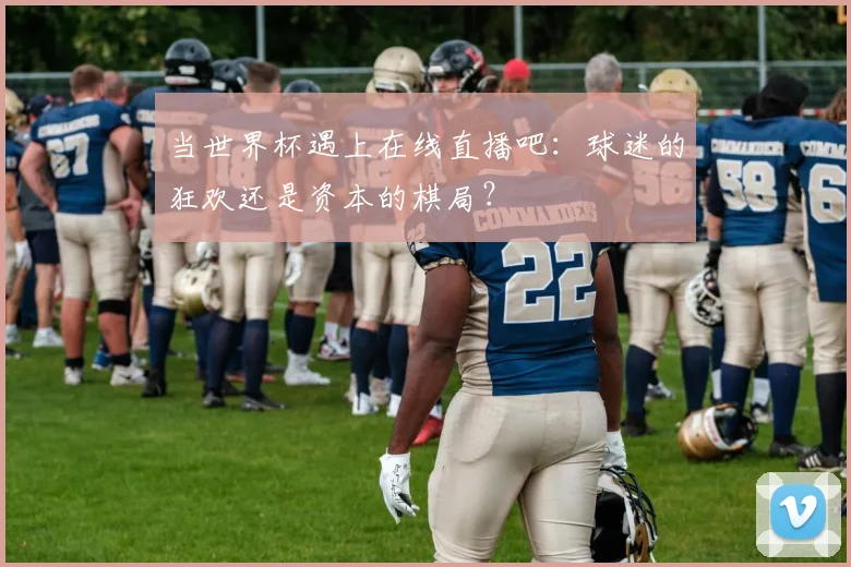 当世界杯遇上在线直播吧：球迷的狂欢还是资本的棋局？