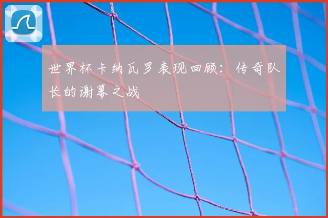 世界杯卡纳瓦罗表现回顾：传奇队长的谢幕之战