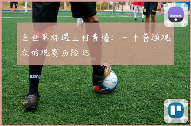 当世界杯遇上付费墙：一个普通观众的观赛历险记